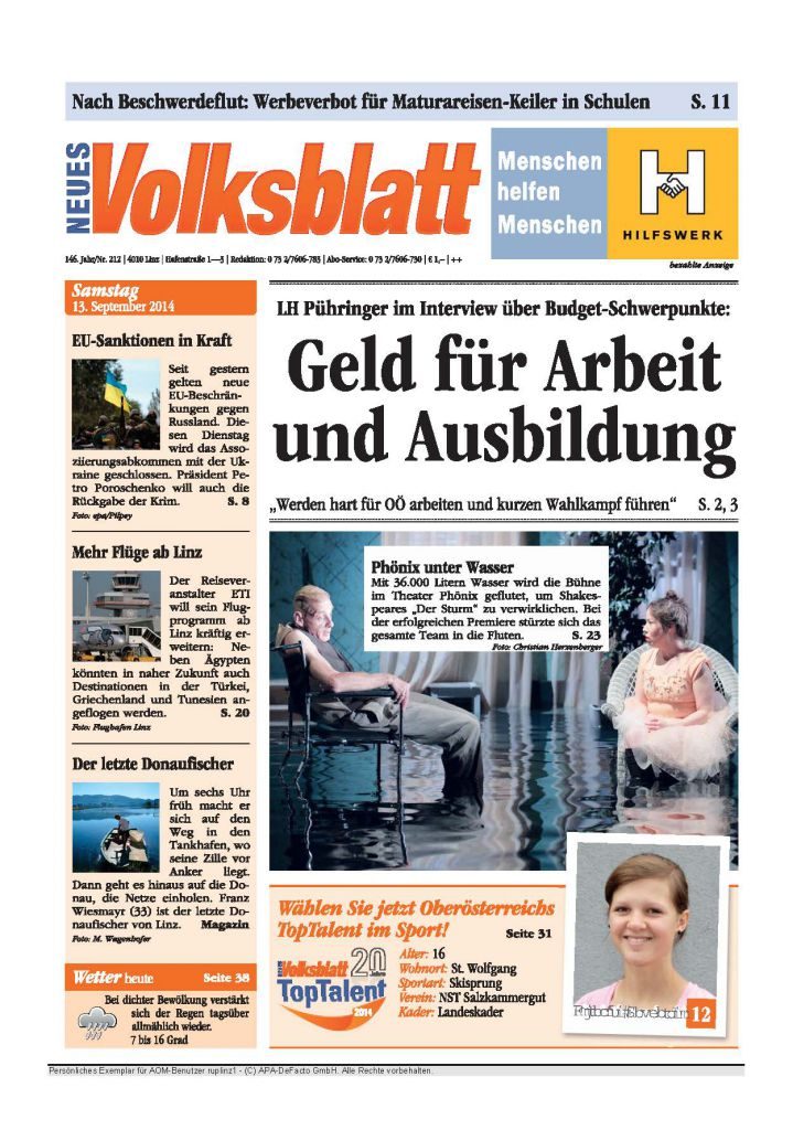 Neues Volksblatt (2014/09)
